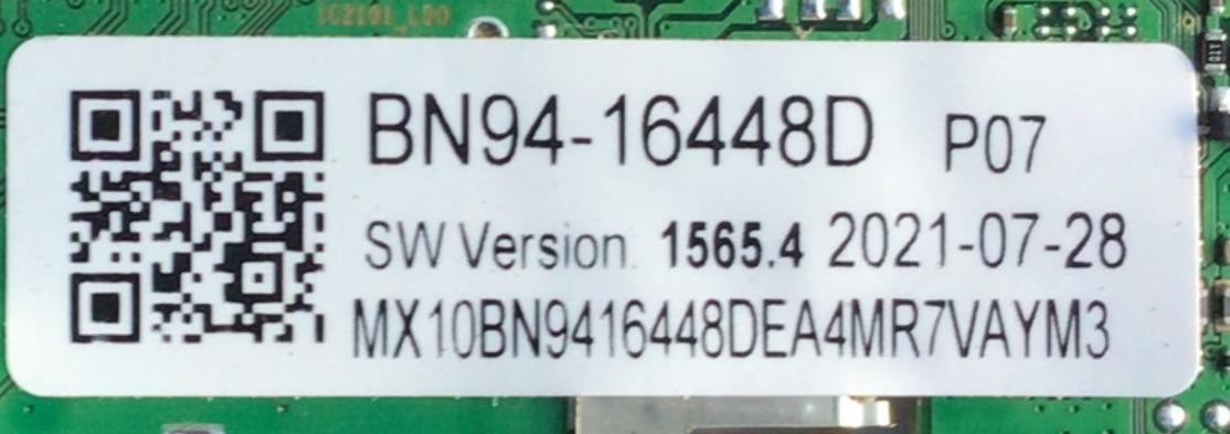 MAIN PARA SMART TV SAMSUNG 4K / NUMERO DE PARTE BN94-16448D / BN41-02844A / BN9416448D / 16448D / BN97-18505A / DZFH2123 / DISPLAY BN96-52422A / BN9652422A / MODELO UN55AU8000BXZA FF12 - Imagen 2